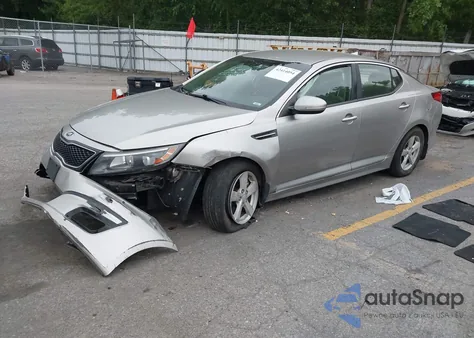 2014 Kia Optima Lx из США, поврежденный, VIN KNAGM4A71E5524836